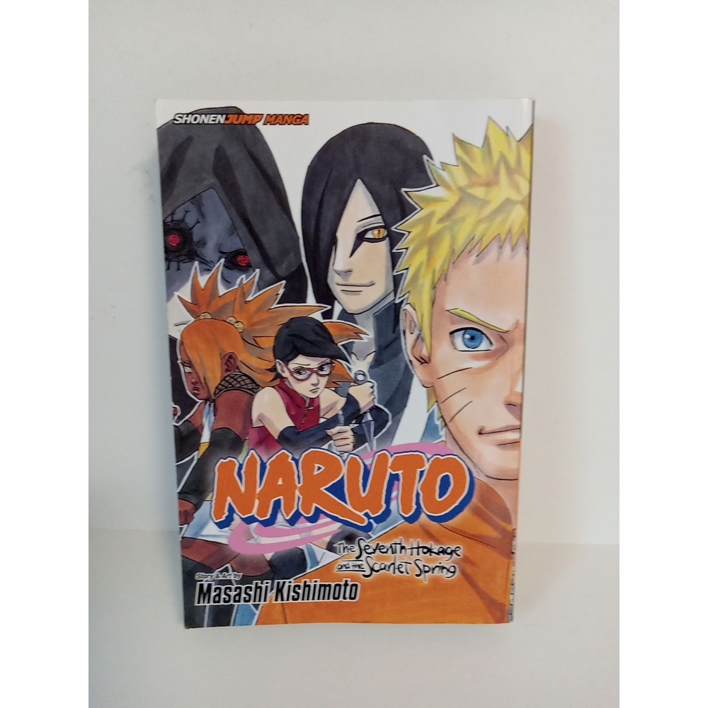 Naruto: The Seventh Hokage and the Scarlet‎ Spring paperback Kishimoto, Masashi